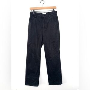 ROLLAS Heid High Rise Loose Straight Black Jeans Size 29